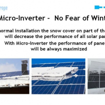 Micro-Inverter –  No Fear of Winter
